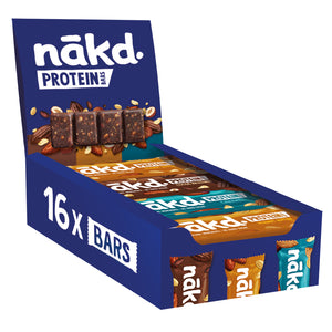 Multipack barras con proteina 100% naturales 16/ 45g diferentes sabores