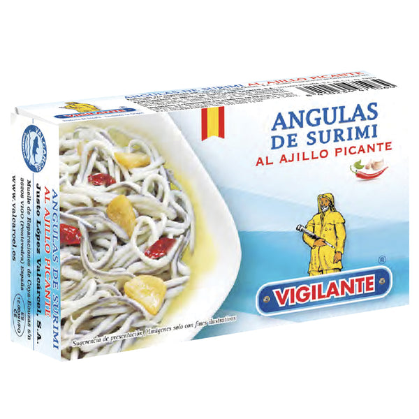Angulas de Surimi al Ajillo Picante 110 g Reserva Gourmet