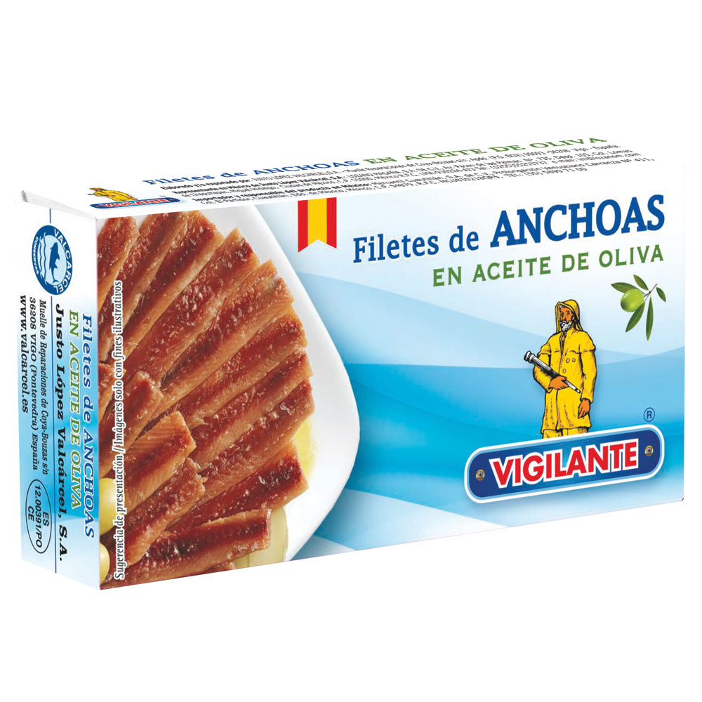 Filetes de Anchoa en Aceite de Oliva 48 g